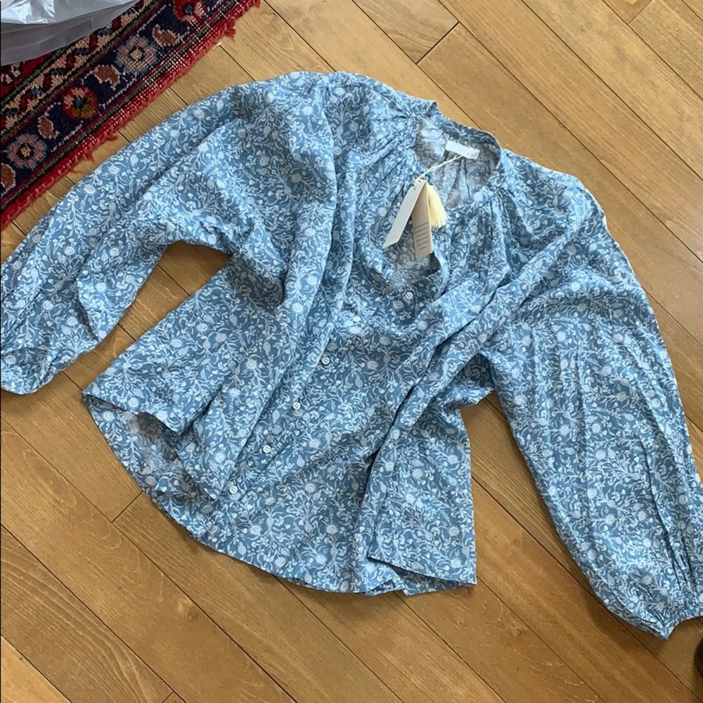 Cotton breezy print top